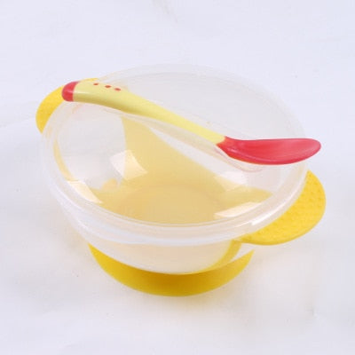 Temperature Sensing Child Feeding Spoon