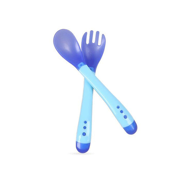 Temperature Sensing Child Feeding Spoon