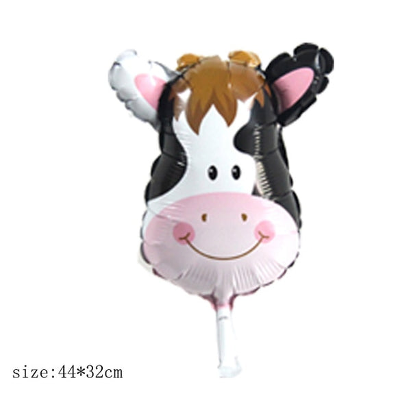 Kids Birthday Party Large 18inch Animal Head Foil Balloons