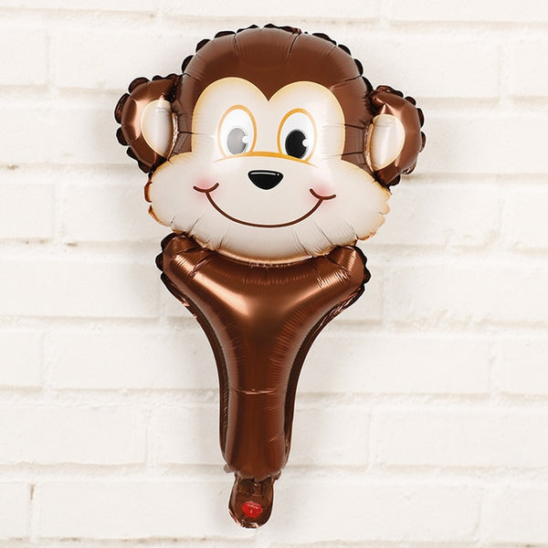 Kids Birthday Party Large 18inch Animal Head Foil Balloons