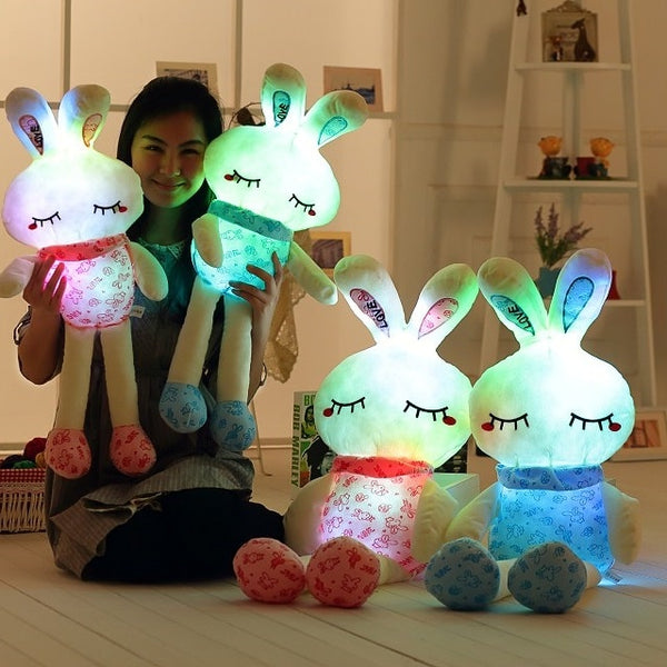 LED glowing Rabbit plush toy