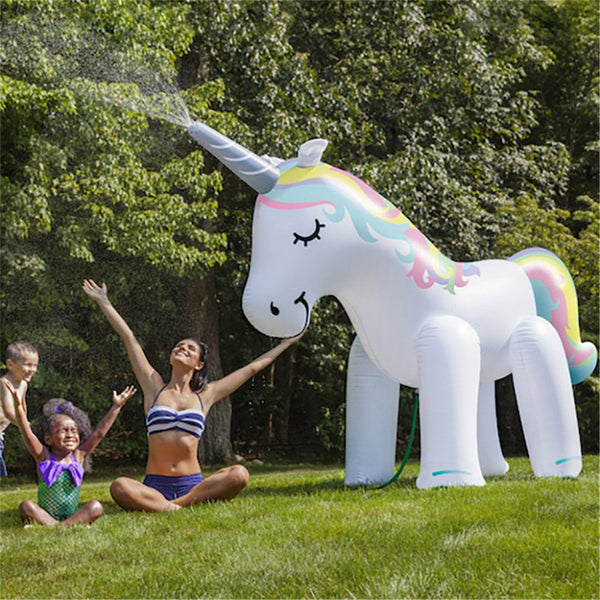 GINORMOUS UNICORN YARD SPRINKLER