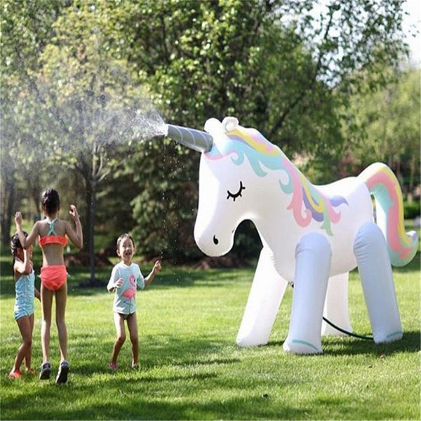 GINORMOUS UNICORN YARD SPRINKLER