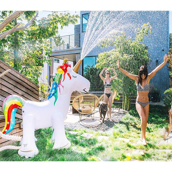 GINORMOUS UNICORN YARD SPRINKLER