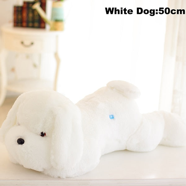 LED glowing dogs plush toy