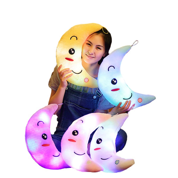 LED Glowing Colorful Stars Plush Toy