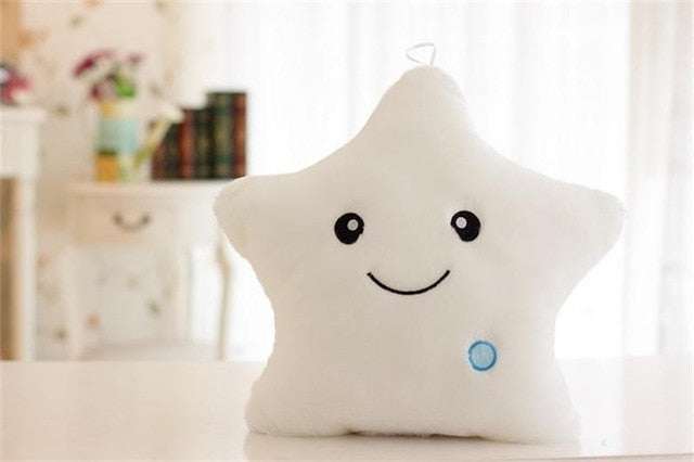 LED Glowing Colorful Stars Plush Toy