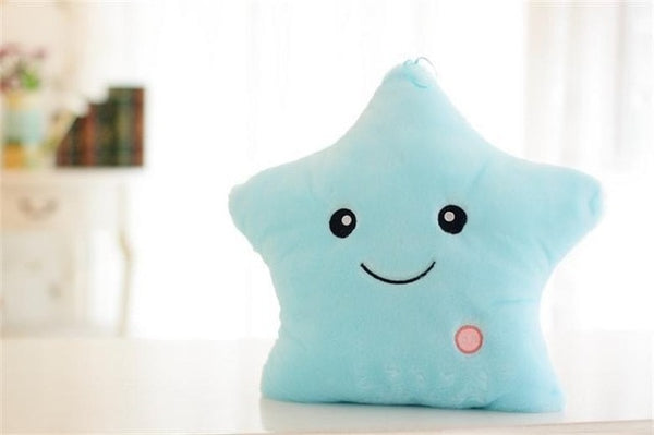 LED Glowing Colorful Stars Plush Toy