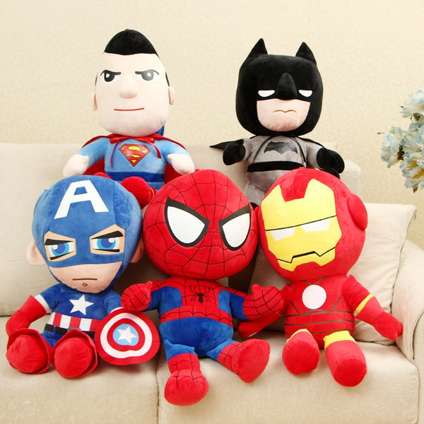 Super Hero Plush Toys, 10 inch Comfy Large Size