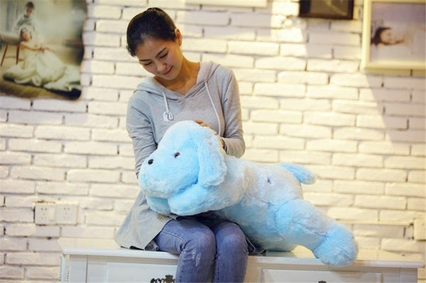 LED glowing dogs plush toy