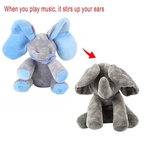 Elephant Peekaboo Plush Toy