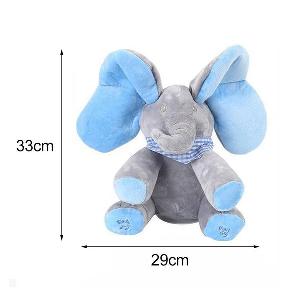 Elephant Peekaboo Plush Toy