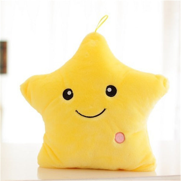 LED Glowing Colorful Stars Plush Toy