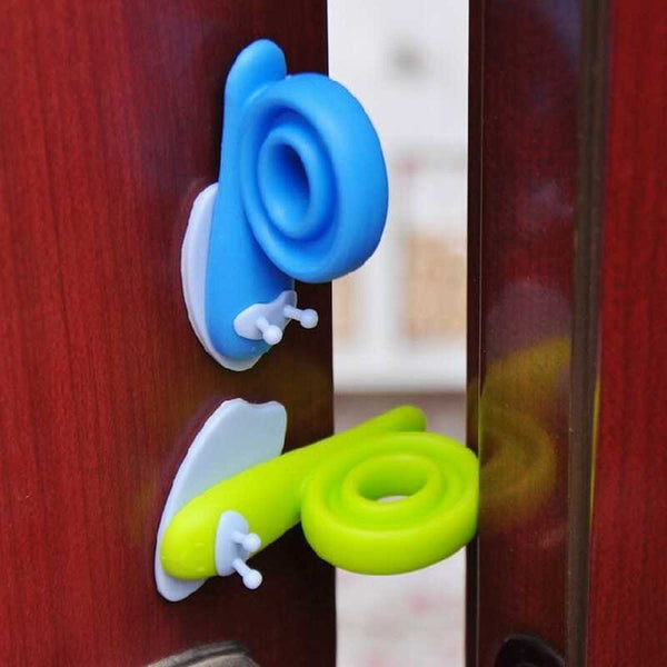 3Pcs Silicon Door Stopper