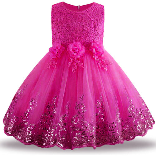 Elegant Princess Wedding Party Dress