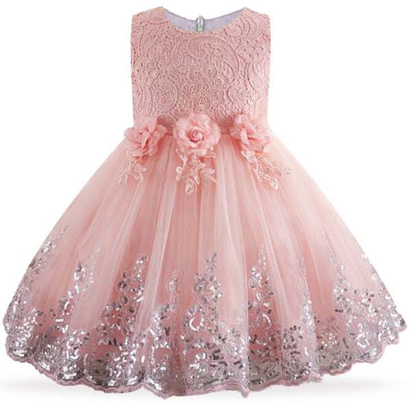 Elegant Princess Wedding Party Dress