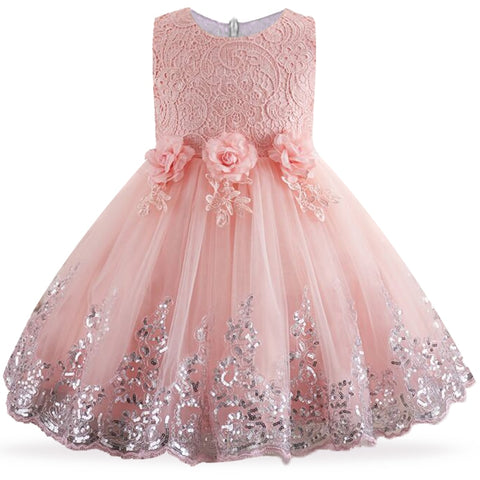 Elegant Princess Wedding Party Dress