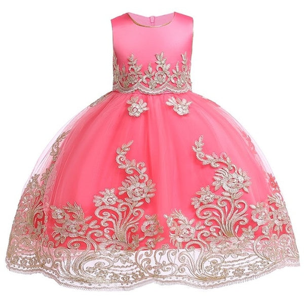 Elegant Princess Wedding Party Dress