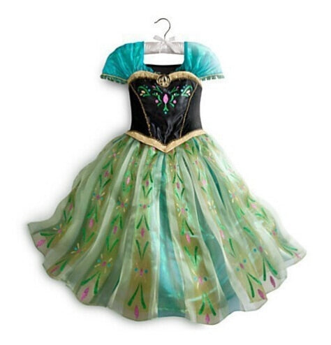 Girls Elsa Dress New Snow Queen Costumes For Kids