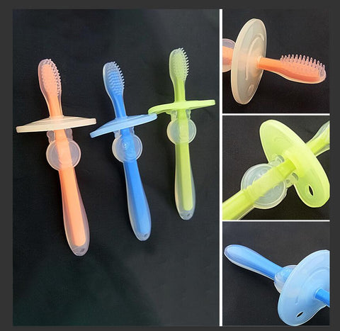 Soft Silicone Training Toothbrush