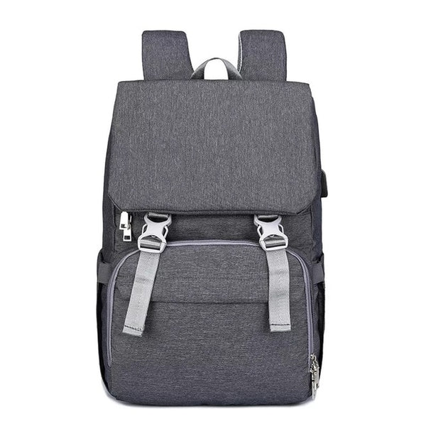 USB Interface Large Diaper Bag