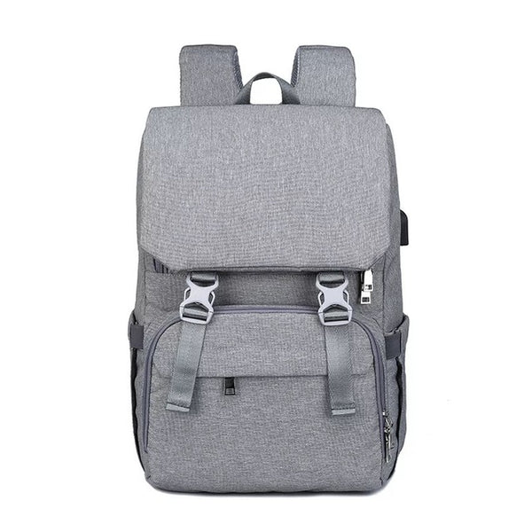 USB Interface Large Diaper Bag