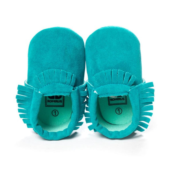 Newborn Baby Moccasins Soft Shoes