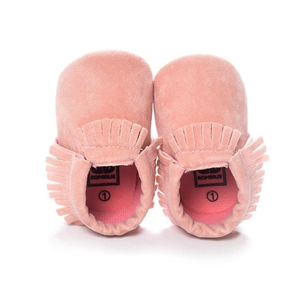 Newborn Baby Moccasins Soft Shoes