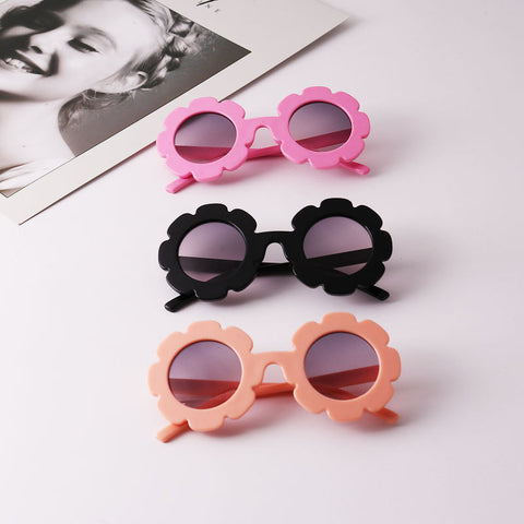 Flower shaped UV Sunglasses