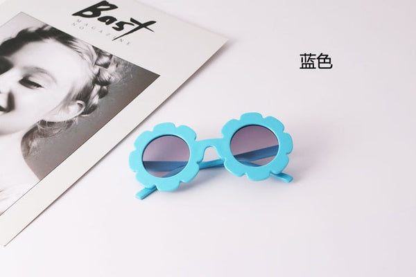 Flower shaped UV Sunglasses