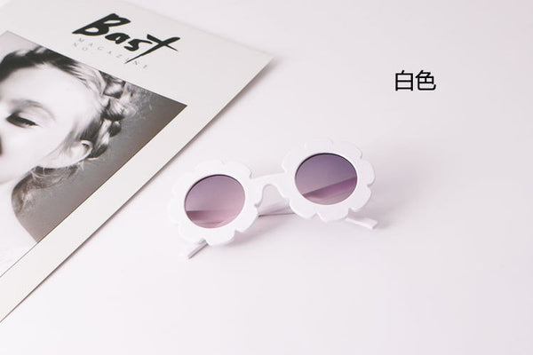 Flower shaped UV Sunglasses