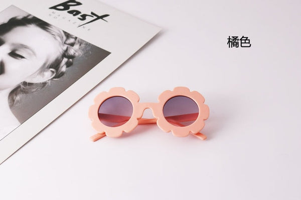 Flower shaped UV Sunglasses