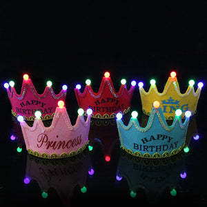 Birthday Crown with LED